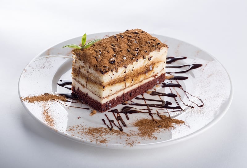 Galaxy-themed dessert